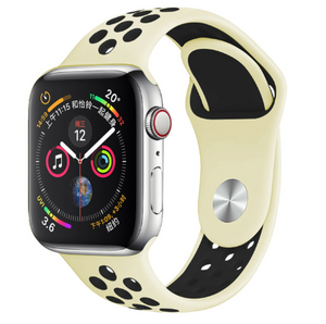 Band for Apple Watch 5 4 3 2 1 42MM 38MM soft Breathable strap Silicone Sports  bands for Nike+ Iwatch series 5 4 3 40mm 44mm