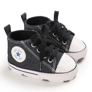 New Canvas Baby Sports Sneakers Shoes Newborn Baby Boys Girls First Walkers Shoes