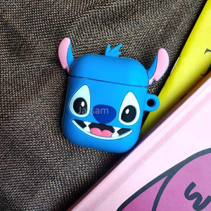 Cute Soft Wireless Earphone Case For Apple AirPods 2 Silicone Charging Headphones Case for Airpods Protective Cover accessories