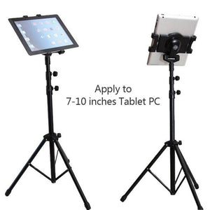 Multi-direction Universal Foldable Tablet Floor Stand Tablets Tripod Mount Holder Bracket Stands for 7-10Inch Tablet PC For Ipad