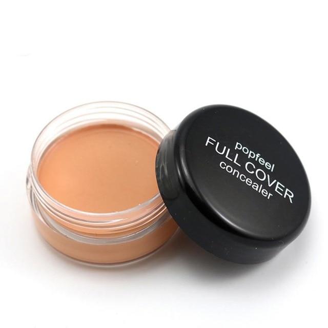 Full Cover Base Concealer Cream Women Face Makeup Hide Dark Spot Blemish Concealer Contouring Corretive Liquid Foundation TSLM2