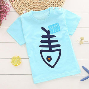 Children's short-sleeve T-shirt for Boy/Girls 2-9 years Tees