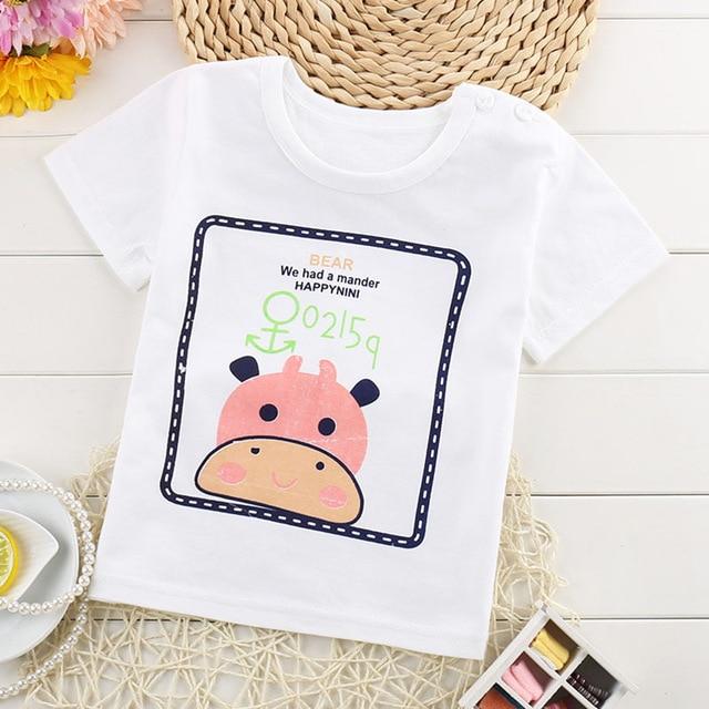 Children's short-sleeve T-shirt for Boy/Girls 2-9 years Tees