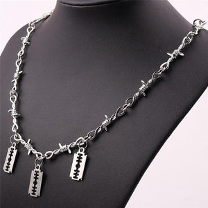 Fashion Necklaces Harajuku Streetwear Flame Unisex Necklace