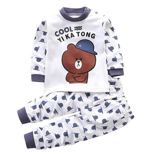 0-2year baby clothes set Winter cotton Newborn Baby boys girls Clothes 2PCS