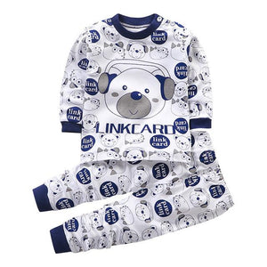 0-2year baby clothes set Winter cotton Newborn Baby boys girls Clothes 2PCS