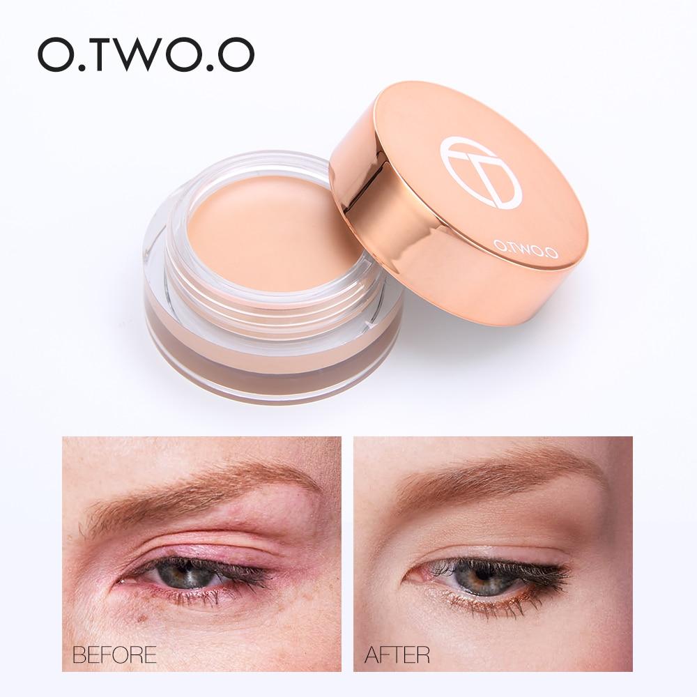 O.TWO.O Eye Primer Concealer Cream Makeup Base Long Lasting Concealer Easy to Wear Cream Moisturizer Oil Control Brighten Skin