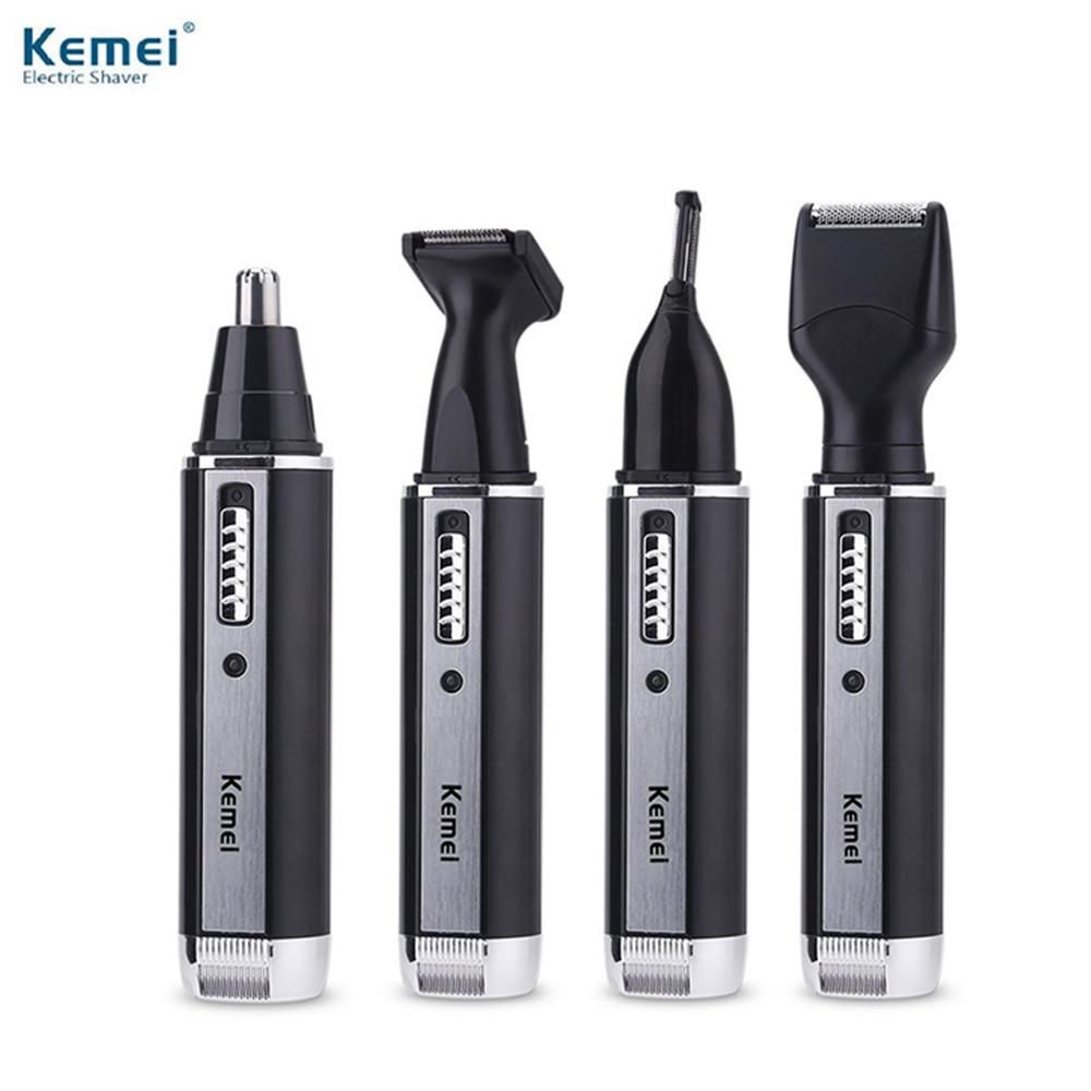 4 in one Rechargeable nose hair trimmer for men