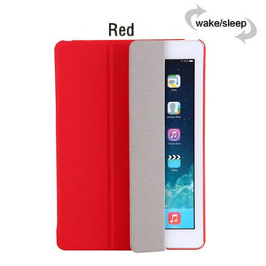 Ultra-thin Magnetic Case For New iPad 9.7 Inch 2017 2018 Air / Air 1 2 PU Leather Funda Cover With Auto Sleep/Wake + Film