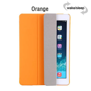 Ultra-thin Magnetic Case For New iPad 9.7 Inch 2017 2018 Air / Air 1 2 PU Leather Funda Cover With Auto Sleep/Wake + Film