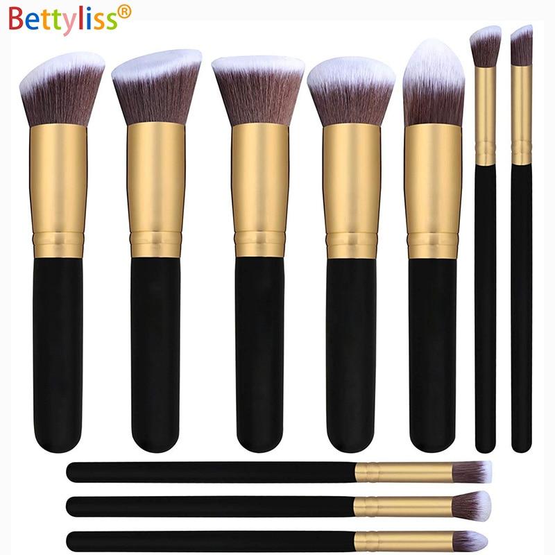 10pcs Makeup set Professional Powder Foundation Eyeshadow Make Up Brushes