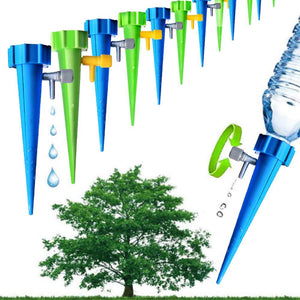 12Pcs/lot Automatic Irrigation Tool Spikes Automatic Flower Plant Garden Supplies Useful Self-Watering Device