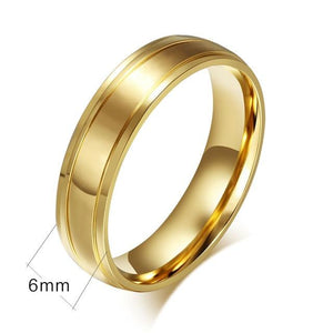 Wedding Bands Ring for Women Men Jewelry Stainless Steel Engagement Ring