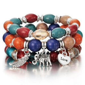 3-4pcs/set Fashion Boho Bracelets & Bangle