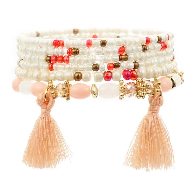 3-4pcs/set Fashion Boho Bracelets & Bangle