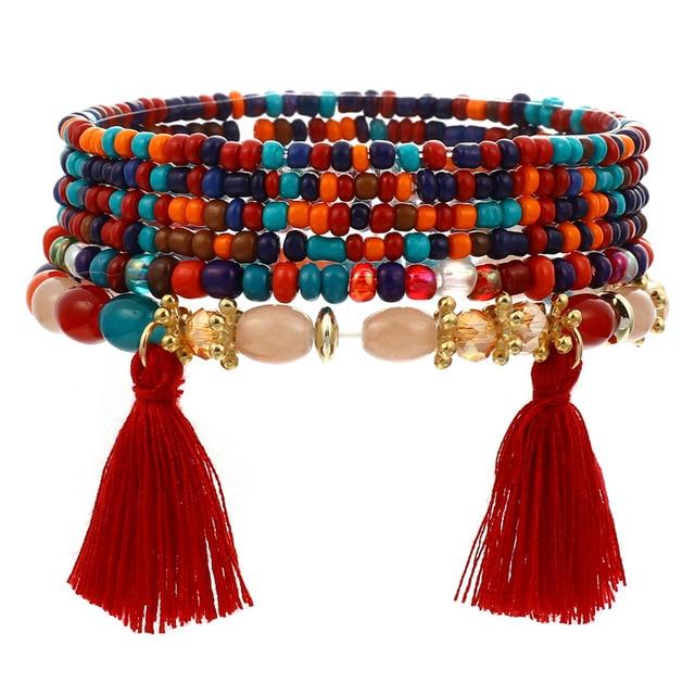 3-4pcs/set Fashion Boho Bracelets & Bangle