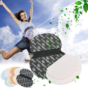 10pcs Armpits Sweat Pads Disposable Underarms Gaskets From Sweat Absorbing Pads