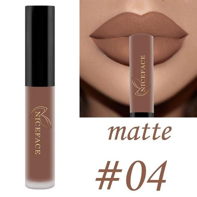 26 color liquid lipstick sexy nude matte liquid lipstick