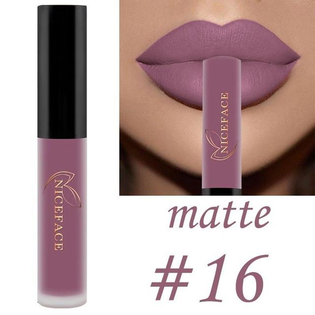 26 color liquid lipstick sexy nude matte liquid lipstick