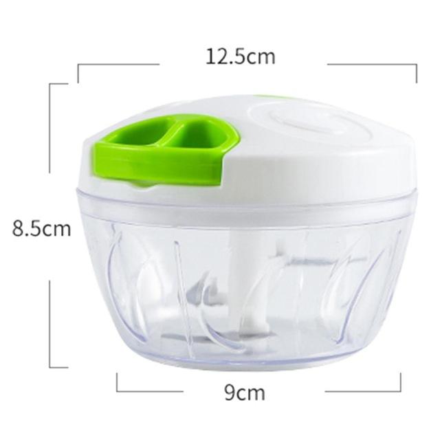 Manual Fruit Vegetable Chopper Hand Pull Food Cutter