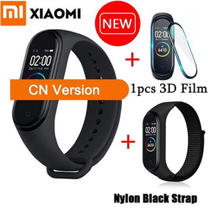 Global Version Xiaomi Mi Band 4 Smart Bracelet 3 Color AMOLED Screen Heart Rate Fitness Bluetooth 5.0 Sport Waterpfoof Wristband