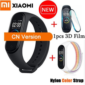 Global Version Xiaomi Mi Band 4 Smart Bracelet 3 Color AMOLED Screen Heart Rate Fitness Bluetooth 5.0 Sport Waterpfoof Wristband