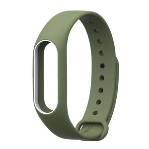 Smart watch M2 3 4 strap for Xiaomi Mi Band 2 Silicone Bracelet watchbands Wristband Replacement Sports rubber Accessories