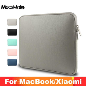 Leather Laptop Bag for Macbook A1706 1708 Mac Book Pro 13 15 Air 13 Shockproof PU Waterproof Sleeve Case for Xiaomi