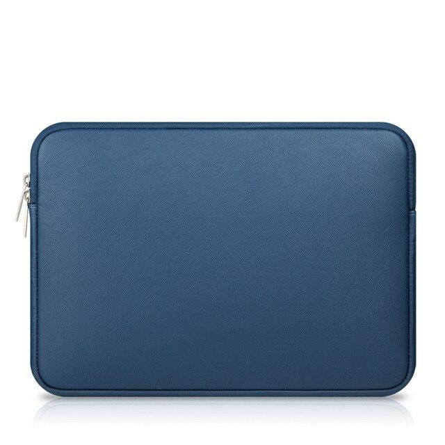 Leather Laptop Bag for Macbook A1706 1708 Mac Book Pro 13 15 Air 13 Shockproof PU Waterproof Sleeve Case for Xiaomi