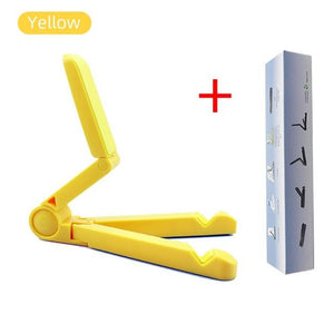 Universal Foldable Phone Tablet Holder Adjustable Desktop Mount Stand Tripod Stable for iPhone iPad Kindle For Xiaomi SamSung