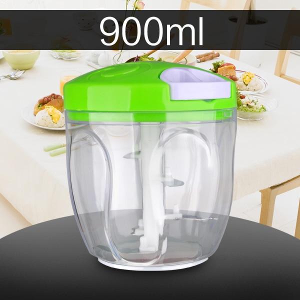 500ml-1.5L High-capacity Multi-function Kitchen Manual Food Processor