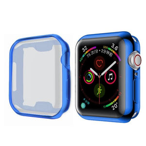 Watch Cover case For Apple Watch series 5 4 3 2 1 bands 42mm 38mm  40mm 44mm Slim TPU case Protector for iWatch 4 3 42mm 38mm