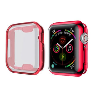 Watch Cover case For Apple Watch series 5 4 3 2 1 bands 42mm 38mm  40mm 44mm Slim TPU case Protector for iWatch 4 3 42mm 38mm