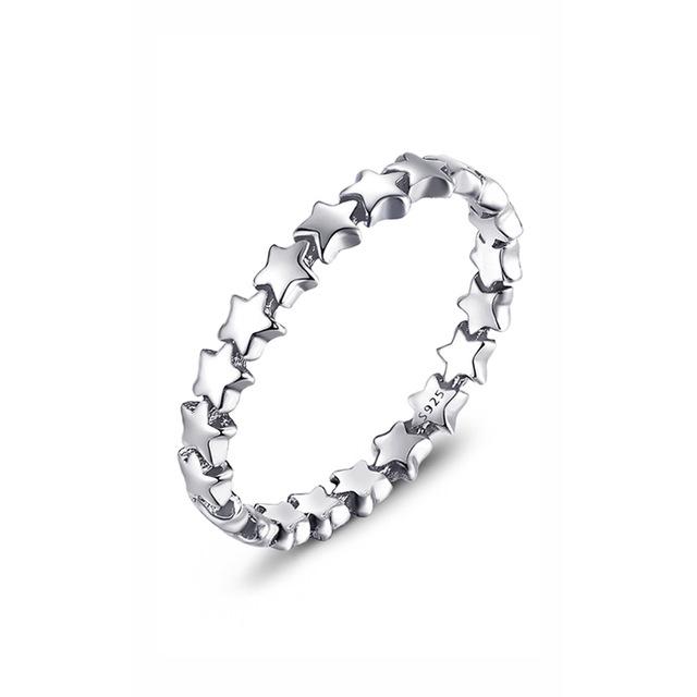 925 Sterling Silver Ring Enchanted Crown Stackable Ring