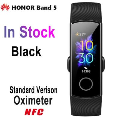 Huawei Honor Band 5 Smart Band Bracelet Wristband Watch Amoled Touch Screen Sport Swimming Heart Rate Blood Oxygen Sleep Tracker