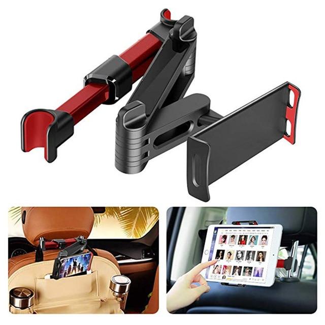 Car Tablet Holder Stand Car Headrest Tablet Mount Universal Backseat Tablet Holder For iPad Air/Mini Kindle Fire iPhone 7-11'