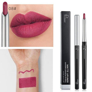 17 Colors Matte Lip Liner Smudge Proof Long Lasting Lip Pencil for Women Makeup SSwell