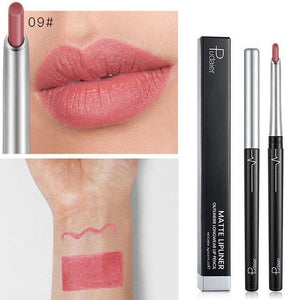 17 Colors Matte Lip Liner Smudge Proof Long Lasting Lip Pencil for Women Makeup SSwell