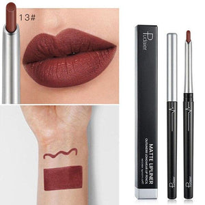 17 Colors Matte Lip Liner Smudge Proof Long Lasting Lip Pencil for Women Makeup SSwell