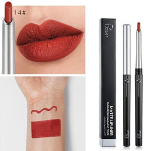 17 Colors Matte Lip Liner Smudge Proof Long Lasting Lip Pencil for Women Makeup SSwell