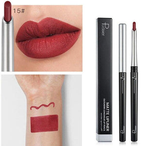 17 Colors Matte Lip Liner Smudge Proof Long Lasting Lip Pencil for Women Makeup SSwell