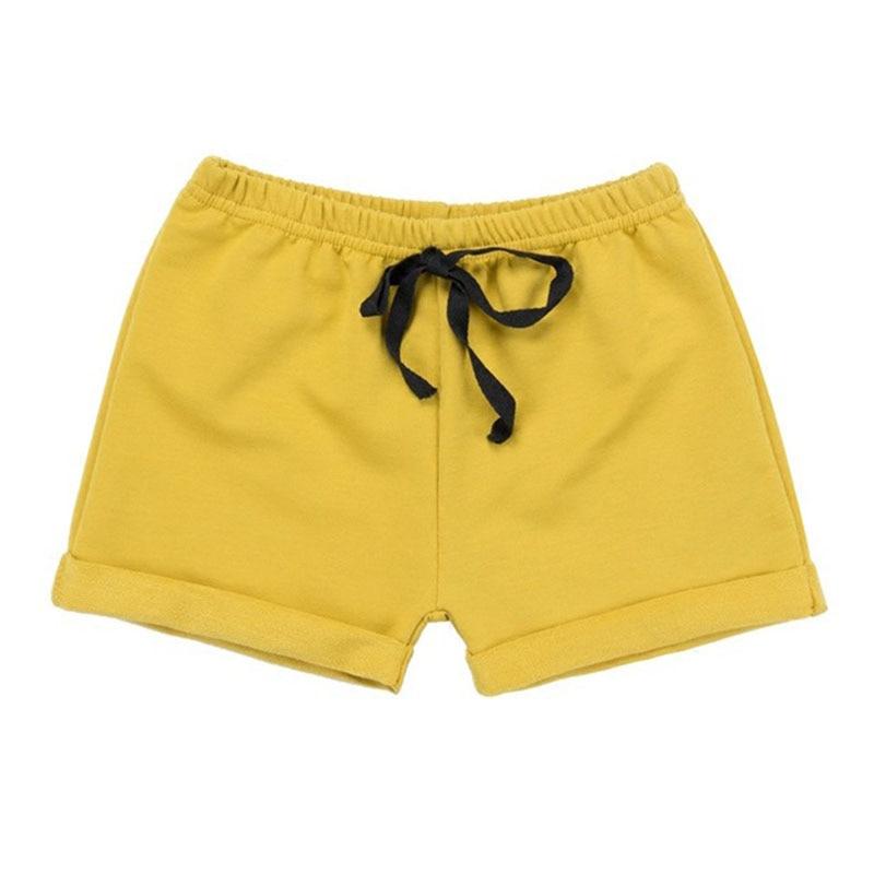 Wholesale 7 Colors Cool Thin Children Shorts for Girls Baby and Boys 1-9 year