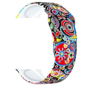 Joyozy Sport Silicone Band for Apple Watch 38mm 42mm 40mm 44mm Soft Strap Cartoon Woman Men Bracelet for iwatch Series 4 5 3 2 1