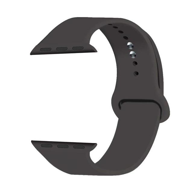 Joyozy Sport Silicone Band for Apple Watch 38mm 42mm 40mm 44mm Soft Strap Cartoon Woman Men Bracelet for iwatch Series 4 5 3 2 1