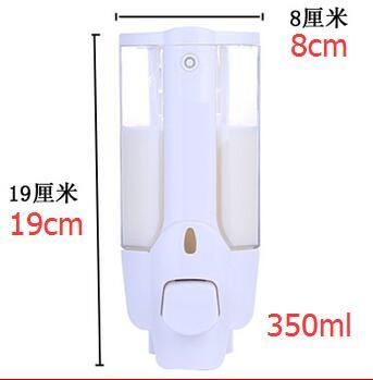 High Quality Wall Mounted Stainless Steel Bathroom&Kitchen Liquid Soap Dispenser 500ml,Free shipping.