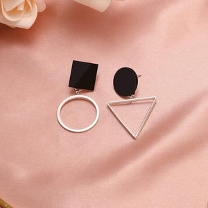 Fashion Round Dangle Drop Korean Earrings For Women