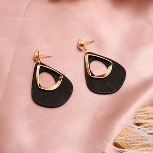 Fashion Round Dangle Drop Korean Earrings For Women