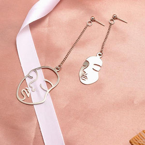 Fashion Round Dangle Drop Korean Earrings For Women