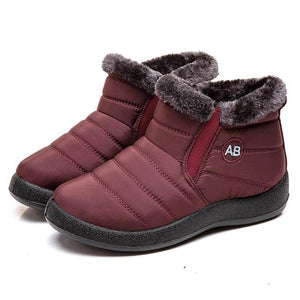 Women Boots 2019 New Waterproof Snow Boots For Winter Shoes