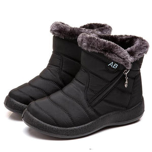 Women Boots 2019 New Waterproof Snow Boots For Winter Shoes